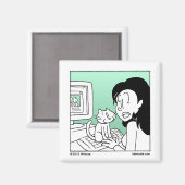 Aimant chat (Recto/Verso)