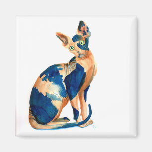 Aimant Chat 6 de Sphynx