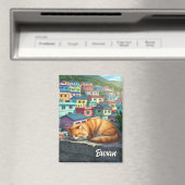 Aimant Chat à Gamcheon Village culturel Busan Travel (In Situ (Lave-vaisselle))