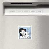 Aimant Chat à nez froid (In Situ (Lave-vaisselle))