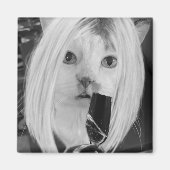 Aimant Chat à vin (Devant)