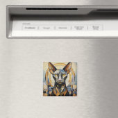 Aimant chat AI (In Situ (Lave-vaisselle))