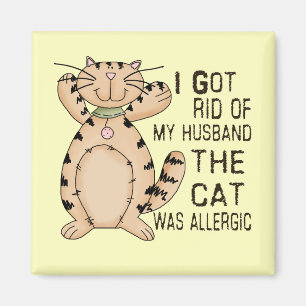 Aimant Chat allergique