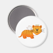 Aimant Chat Ange Gardien (Recto/Verso)