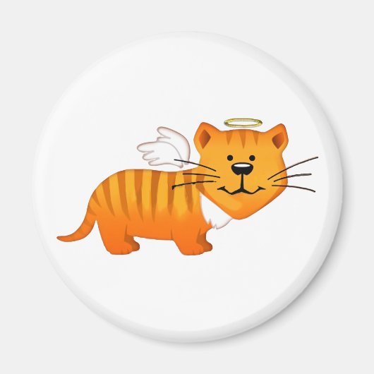 Aimant Chat Ange Gardien (Devant)