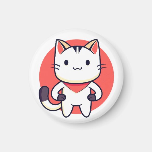 Aimant Chat, Animal de compagnie, Animal (Devant)
