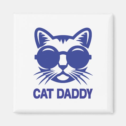 Aimant Chat Art Chat Daddy (Devant)