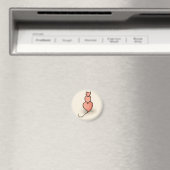 Aimant Chat cardiaque (In Situ (Lave-vaisselle))