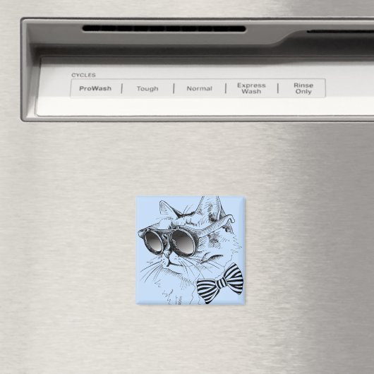 Aimant Chat cool (In Situ (Lave-vaisselle))