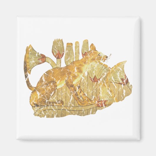 Aimant chat dans le marais (Devant)