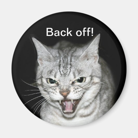 Aimant Chat de baisers (Devant)