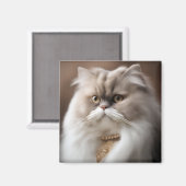 Aimant Chat de beauté persan (Recto/Verso)