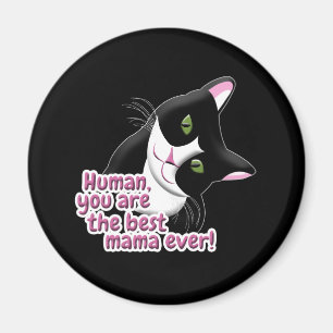 Aimant Chat de la Fête des Mères