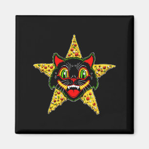 Aimant Chat de l'Enfer Zza Vintage Nouveau 