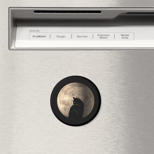 Aimant Chat de lune (In Situ (Lave-vaisselle))