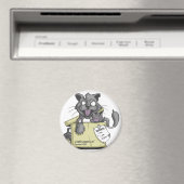 Aimant Chat de Schrodinger - Nouveau (In Situ (Lave-vaisselle))