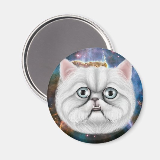 Aimant Chat Derpy (Recto/Verso)