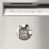 Aimant Chat égyptien (In Situ (Lave-vaisselle))