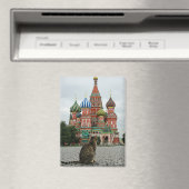 Aimant Chat en Russie Moscou Voyage (In Situ (Lave-vaisselle))