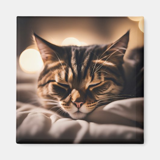 Aimant Chat Endormi (Devant)