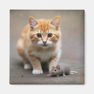 Aimant Chat et Souris