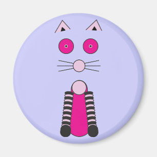 Aimant Chat fantaisie