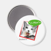 Aimant chat futé (Recto/Verso)