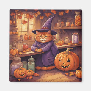 aimant chat halloween #1