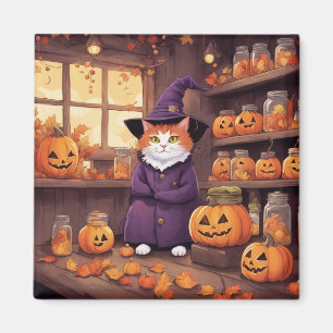aimant chat halloween #2