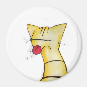Aimant chat impertinent