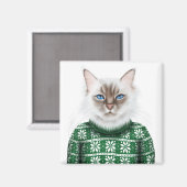 Aimant Chat Kitty (Recto/Verso)