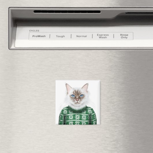 Aimant Chat Kitty (In Situ (Lave-vaisselle))