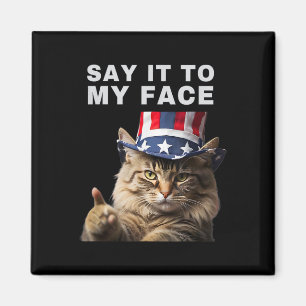 Aimant Chat Le Dire À Mon Visage Kamala Harris