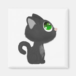Aimant Chat Little Chat Feline Animaux animaux domestique
