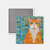 Aimant Chat Marmalade (Recto/Verso)