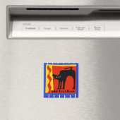 Aimant Chat, modifier le texte (In Situ (Lave-vaisselle))