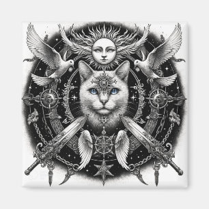 Aimant "Chat Mystique"