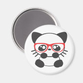 Aimant Chat nerd (Recto/Verso)