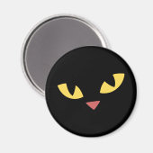Aimant chat noir (Recto/Verso)