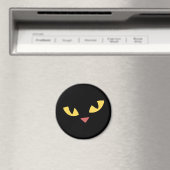 Aimant chat noir (In Situ (Lave-vaisselle))