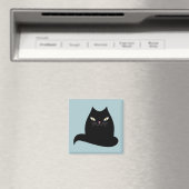 Aimant chat noir (In Situ (Lave-vaisselle))