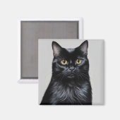 Aimant Chat noir (Recto/Verso)