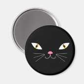 Aimant chat noir (Recto/Verso)