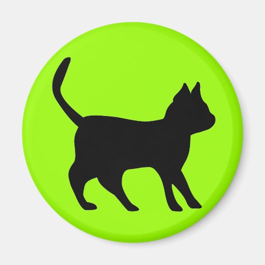 Aimant Chat noir (Devant)