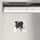 Aimant Chat ou gâteau - Une sagesse délirante #1 (In Situ (Lave-vaisselle))