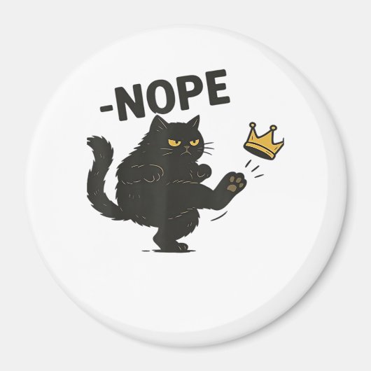 Aimant Chat Pas De Rois En Amérique (Devant)