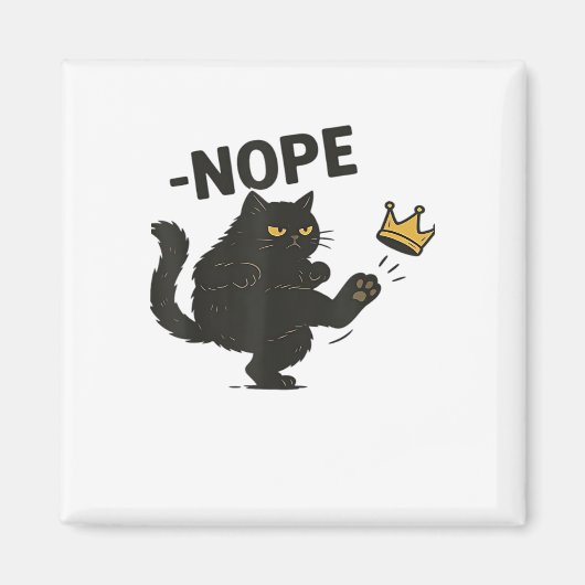 Aimant Chat Pas De Rois En Amérique (Devant)