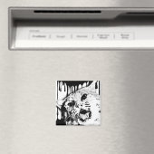 Aimant chat sauvage (In Situ (Lave-vaisselle))