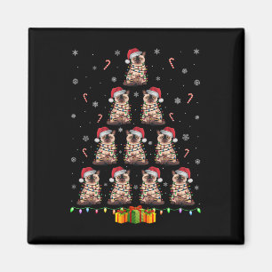 Aimant Chat Siamois Santa Chapelle Noël Lumières Hommes F