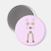 Aimant Chat simple (Recto/Verso)